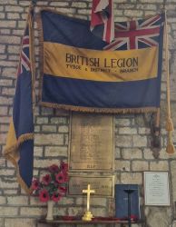 2.Legion Flag And Plaques